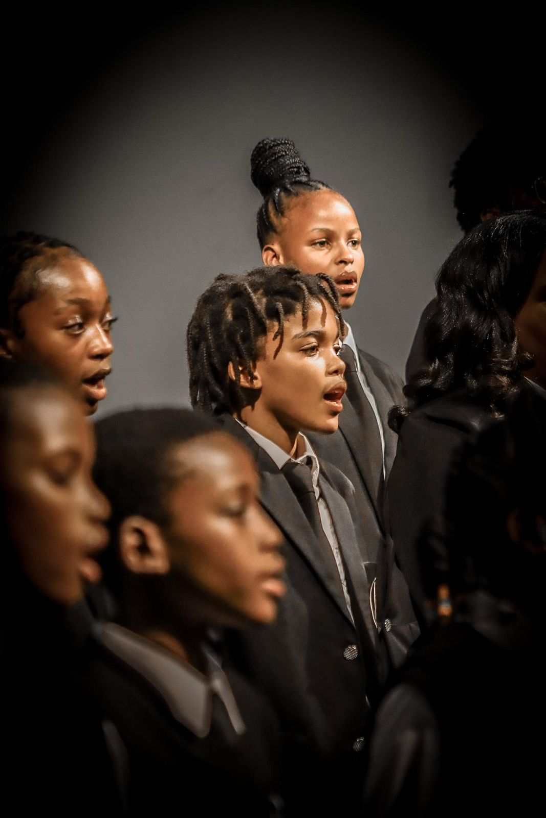 Choir student portrait