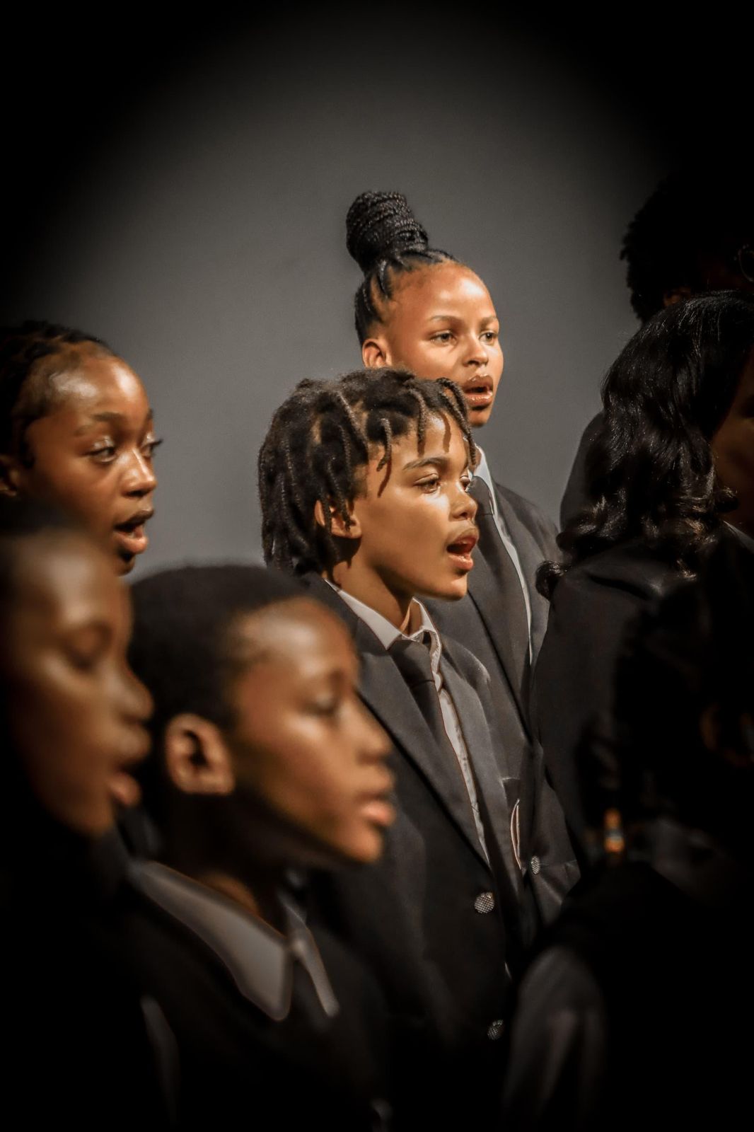 Choir student portrait